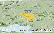 Savanna Style 3D Map of Tototlan