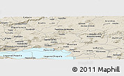 Shaded Relief Panoramic Map of Tototlan