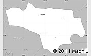 Gray Simple Map of Tototlan
