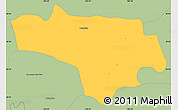 Savanna Style Simple Map of Tototlan