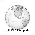 Outline Map of Valle De Guadalupe