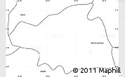 Blank Simple Map of Valle de Guadalupe