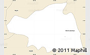 Classic Style Simple Map of Valle de Guadalupe