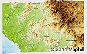 Physical 3D Map of Villa Purificacion