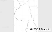 Blank Simple Map of Zapotiltic, no labels