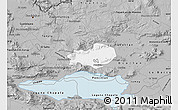 Gray Map of Zapotlan del Rey