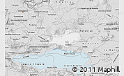 Silver Style Map of Zapotlan del Rey