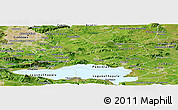 Satellite Panoramic Map of Zapotlan del Rey