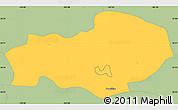 Savanna Style Simple Map of Zapotlan del Rey