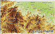 Physical 3D Map of Aguililla