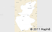Classic Style Simple Map of Apatzingan