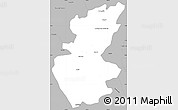 Gray Simple Map of Apatzingan