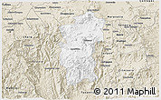 Classic Style 3D Map of Hidalgo