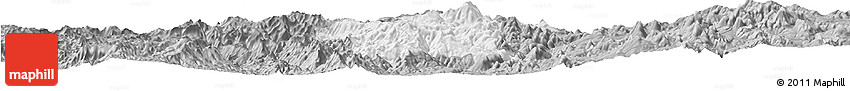 Gray Horizon Map of Hidalgo