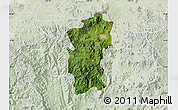 Satellite Map of Hidalgo, lighten