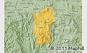 Savanna Style Map of Hidalgo