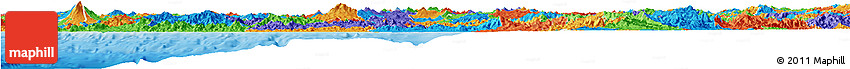 Political Horizon Map of Michoacan