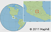 Savanna Style Location Map of Maravatio