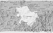 Gray 3D Map of Morelia