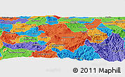 Political Panoramic Map of Morelia