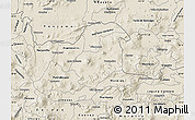 Shaded Relief Map of Puruandiro