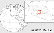 Blank Location Map of Querendaro