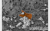 Physical Map of Zacapu, desaturated