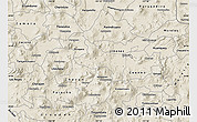 Shaded Relief Map of Zacapu