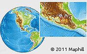 Physical Location Map of Jojutla