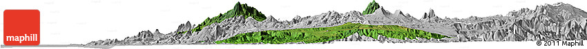 Satellite Horizon Map of Tepic, lighten, desaturated