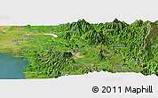 Satellite Panoramic Map of Tepic