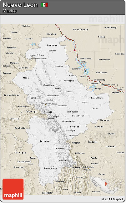 Street map Leon Mexico