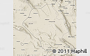 Shaded Relief Map of Mina