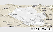 Classic Style Panoramic Map of Mina