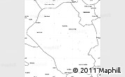 Blank Simple Map of Mina