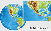 Physical Location Map of Dist. Miahuatlan, highlighted parent region, within the entire country