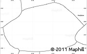 Blank Simple Map of Tepango de Rodriguez