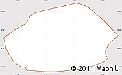 Classic Style Simple Map of Tepango de Rodriguez, cropped outside