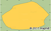 Savanna Style Simple Map of Tepango de Rodriguez, cropped outside