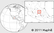 Blank Location Map of El Marques