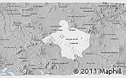 Gray 3D Map of San Juan del Rio