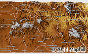 Physical 3D Map of Toliman