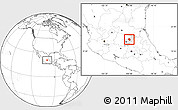 Blank Location Map of Toliman, highlighted parent region