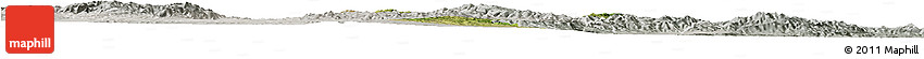 Satellite Horizon Map of Armadillo De Los Infante, lighten, semi-desaturated