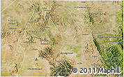 Satellite 3D Map of San Luis Potosi