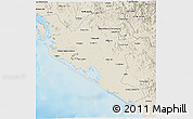 Shaded Relief 3D Map of Culiacan