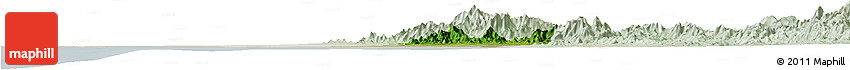 Satellite Horizon Map of Elota, lighten