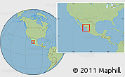 Savanna Style Location Map of Mazatlan, within the entire country