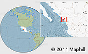 Savanna Style Location Map of Mazatlan, highlighted country, hill shading
