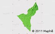Political Map of Mazatlan, cropped outside